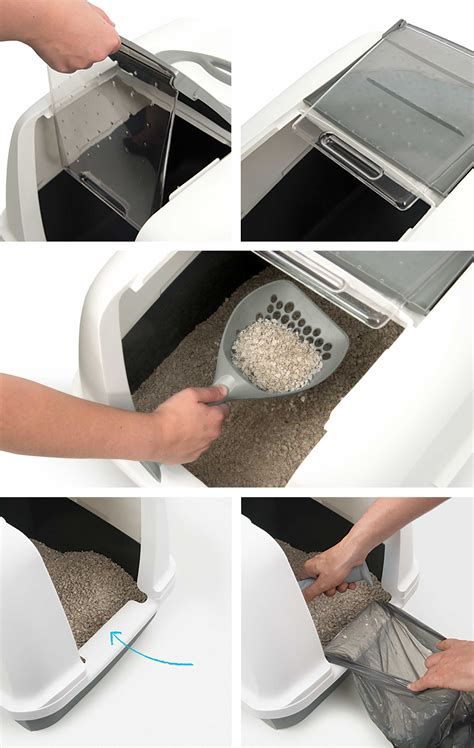 Keep Your Home Clean and Your Cat Happy with the Catit Litter Box with Advanced Blue Magic System